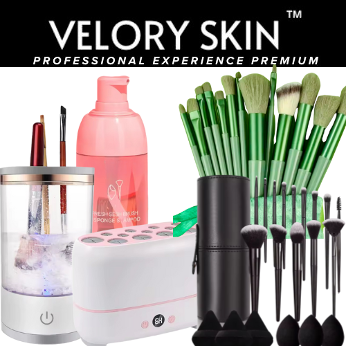 lava pennelli make up+ set di pennelli make up+ linea luxury pennelli+ detergente per penelli 