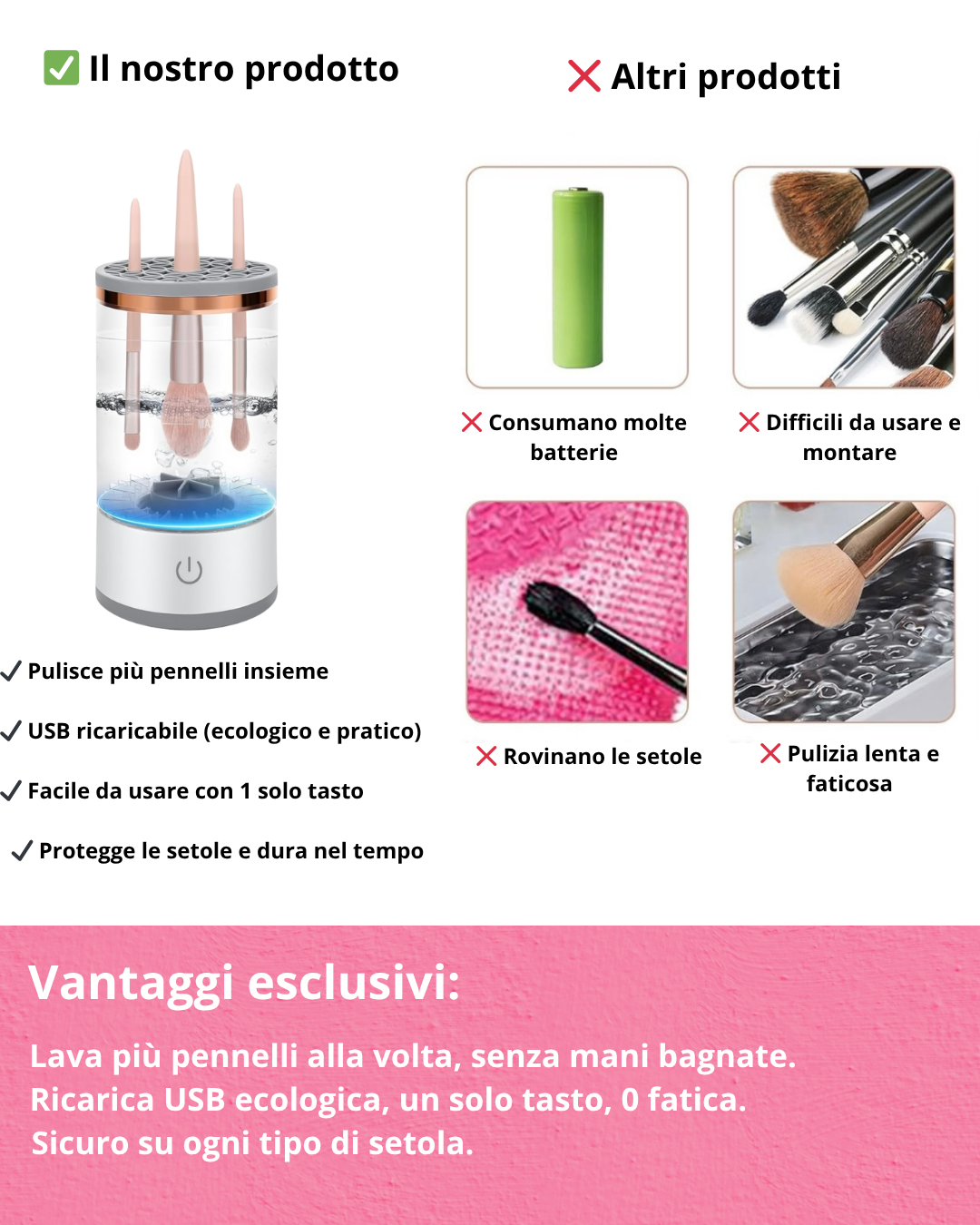 lava pennelli trucco make up